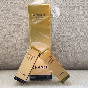 Chanel Sublimage La Lotion Toner Supreme full size & la creme soin ultime